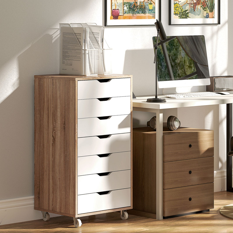 Shanana 7 Drawer Filing Cabinet   