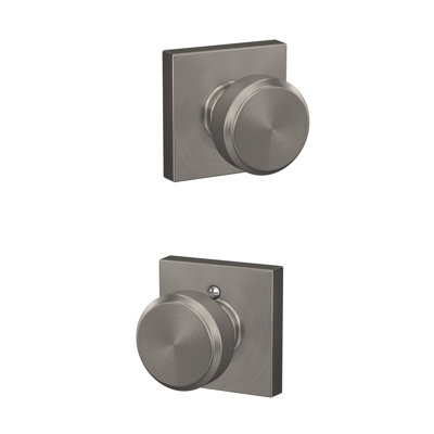 Bowery Hall And Closet Knob With Collins Trim