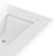Ariel Kelly 66 Inch Double Rectangular Sink Bathroom Vanity With Carrara White Quartz Countertop In Grey