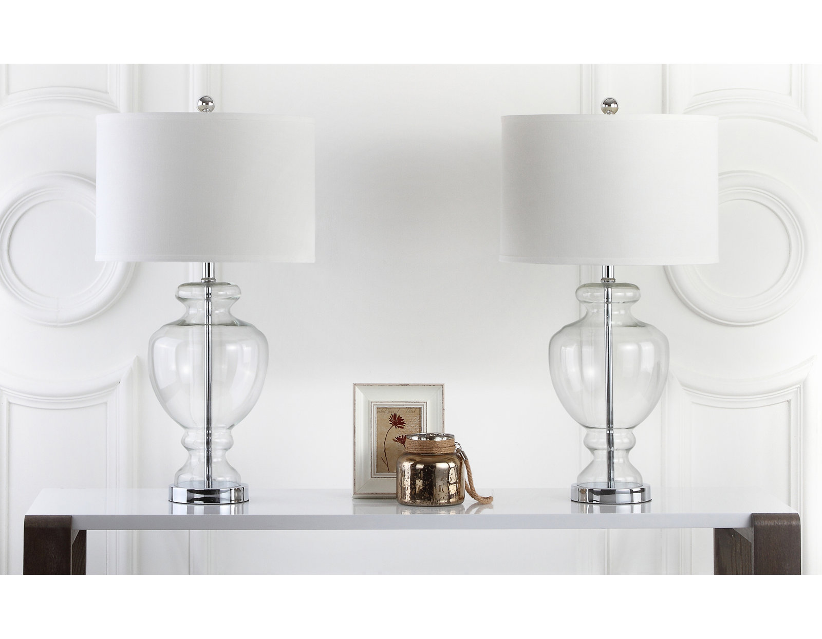 Briggs Table Lamp, 2, Clear