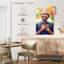 Portrait moderne de Nelson Mandela-2040646806