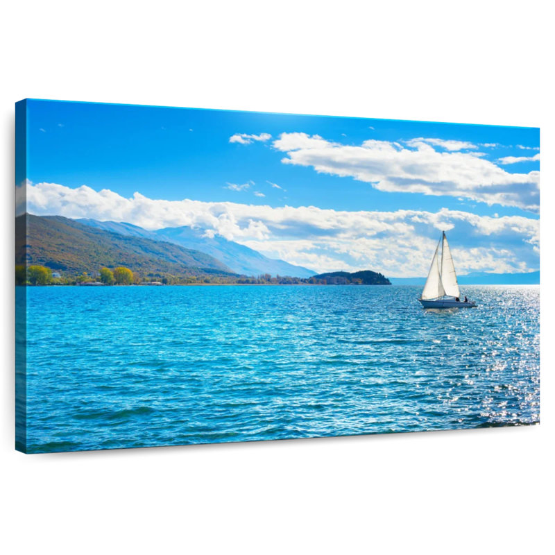Voilier Mehar Ohrid Lake, H 8 po x l 12 po