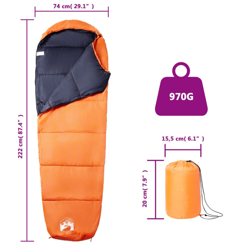 Sac de couchage pour adultes Vidaxl