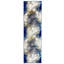 Tapis bleu abstrait Bellicent-350005583