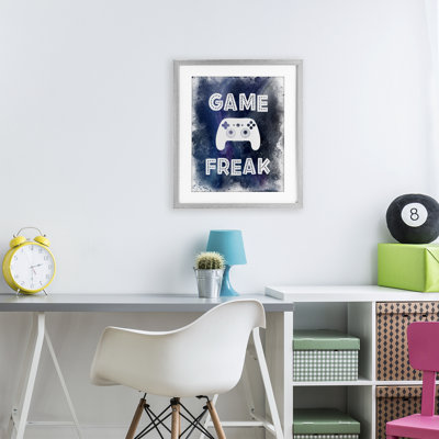 «Game Freak Splash», impression sous verre, conception de Marcus Prime