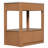 Bathroom Vanity With Sink Top, One Open Storage Shelf And Two Drawers