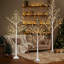 Warm White Copper Wire Tree Shaped Light(Set Of 3)