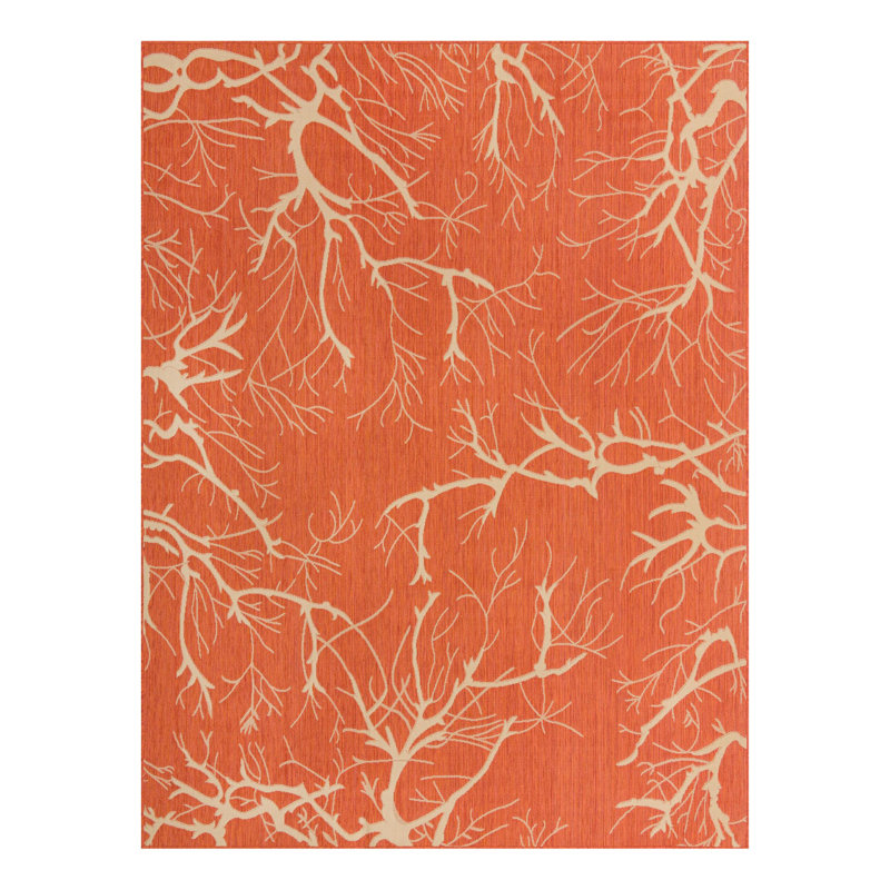 Almaden Abstract Indoor / Outdoor Rug, Rectangle 2' x 3'1"