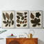 Autumnal Leaves I - Toile tendue avec châssis sur mesure - 3 pièces-1361198709