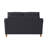 Alennah 59" Flared Arm Loveseat-682886282