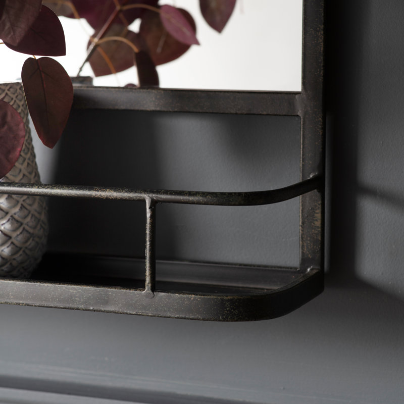 Wilford Overmantle Shelf Mirror