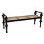 Banc en bois Indochine