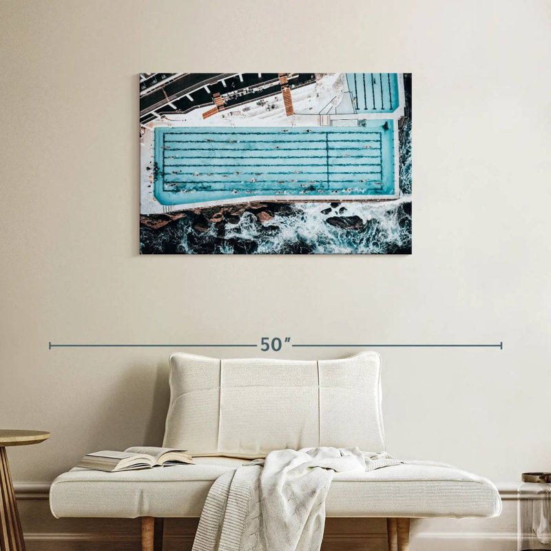 Gillard Bondi Icebergs Swimming Pool, 24" H x 36" W