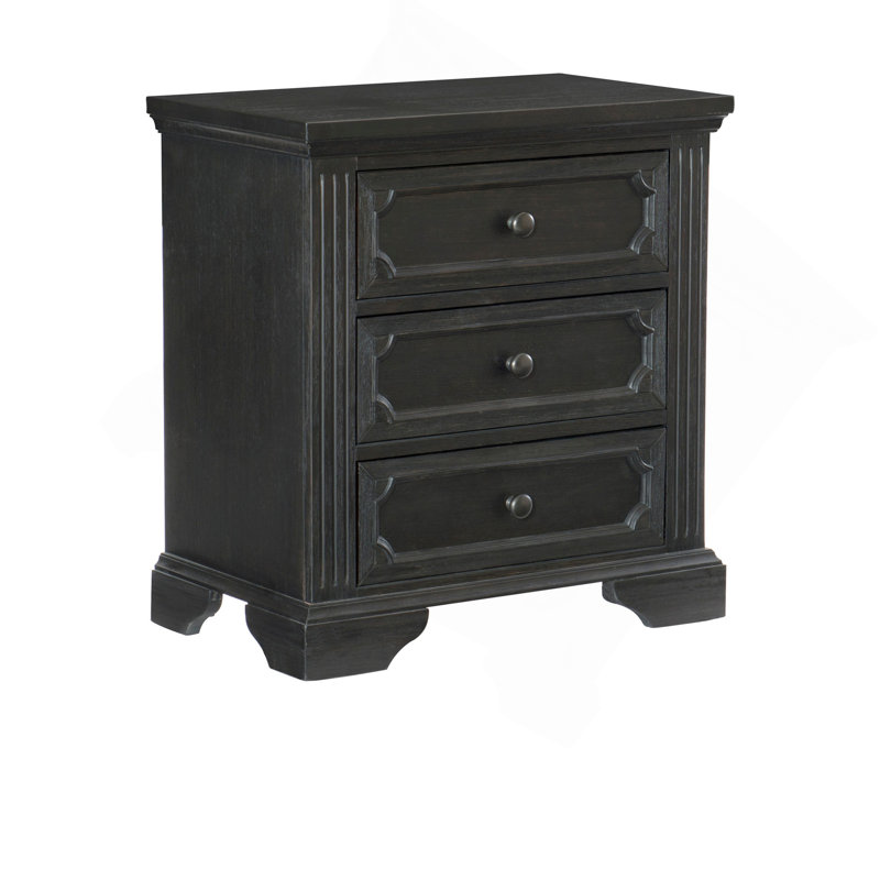 Table de chevet 3 tiroirs Traditional Design