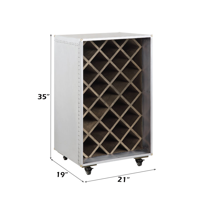 Armoire à vin en aluminium