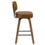 Tabouret de bar rotatif 26 po à hauteur de comptoir-2137909068-2130976834