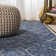 Bri Moroccan Trellis Navy/Light Gray Indoor/Outdoor Rug