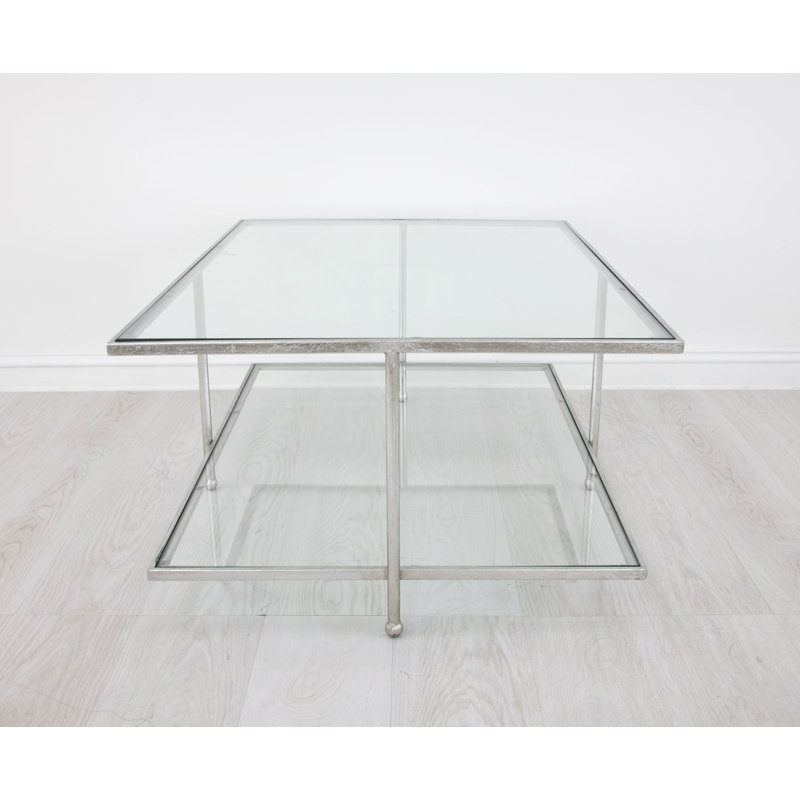 Romana Coffee Table, Silver