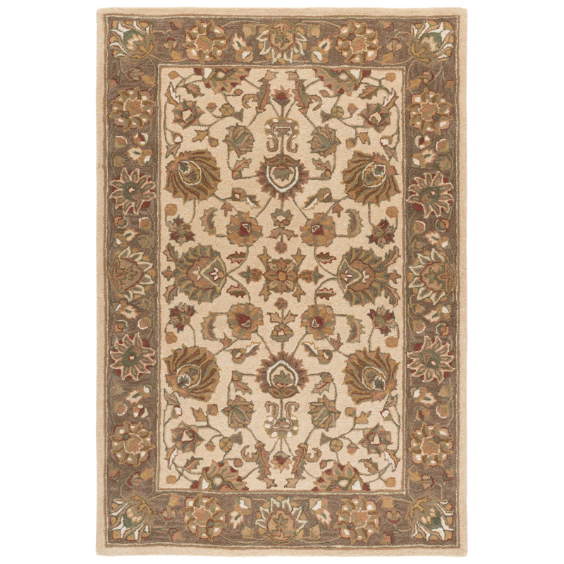 Heritage Hand Tufted Wool Rug, Rectangle 6' x 9'