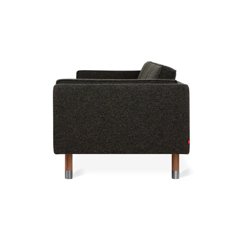 Augusta Sofa Funfetti Galaxy Walnut Pewter, Funfetti Galaxy Linen