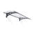 Palram - Canopia Neo 2' 9" D Polycarbonate Mist Stationary Slope Door and Window Awning-94128938