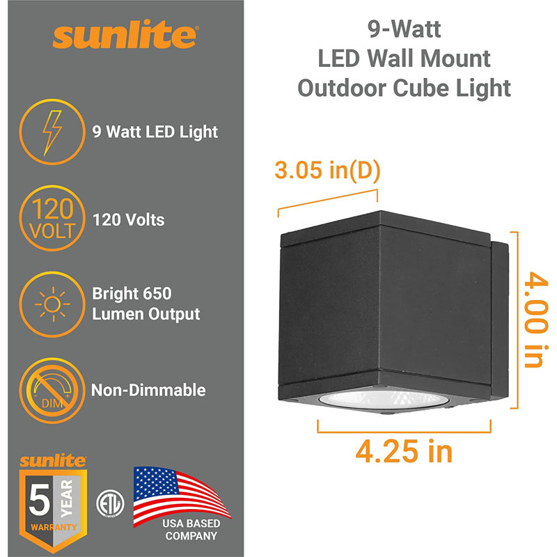 Aluminum LED Wall Light