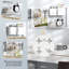 Rangement mural avec paniers Damyia