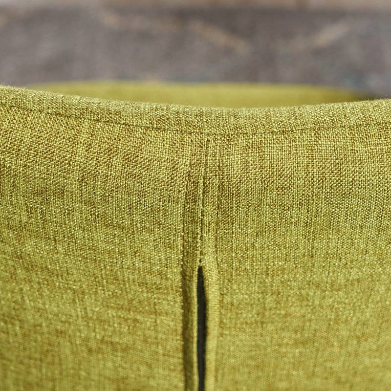 Paire de chaises de salle à manger - Structure confortable en tissu et fer robuste avec finition en bois 2 pièces