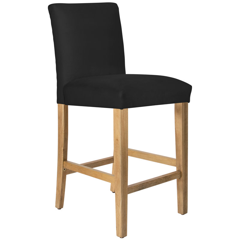 Tabouret de bar et de comptoir Hadrien, Tabouret de bar (siège d'une hauteur de 31 po), Bois naturel