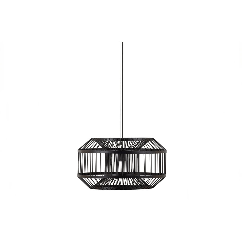 Brougham 1 - Light Black Single Pendant