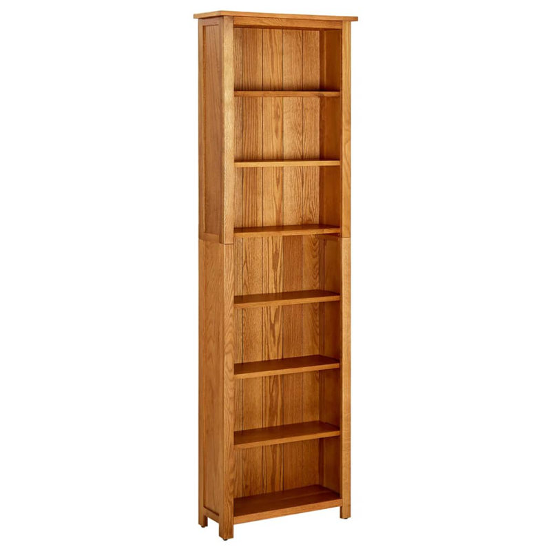 Bibliothèque murale étagère murale, (7 tablettes) H 79 po x l 24 po x P 9 po