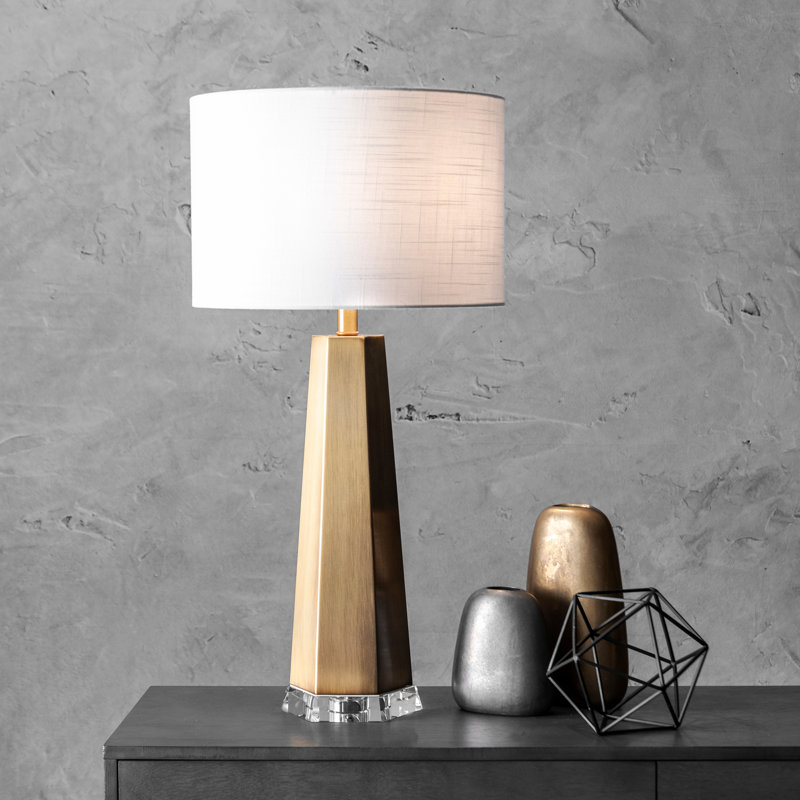 Lampe de table en laiton 30 po Duprey