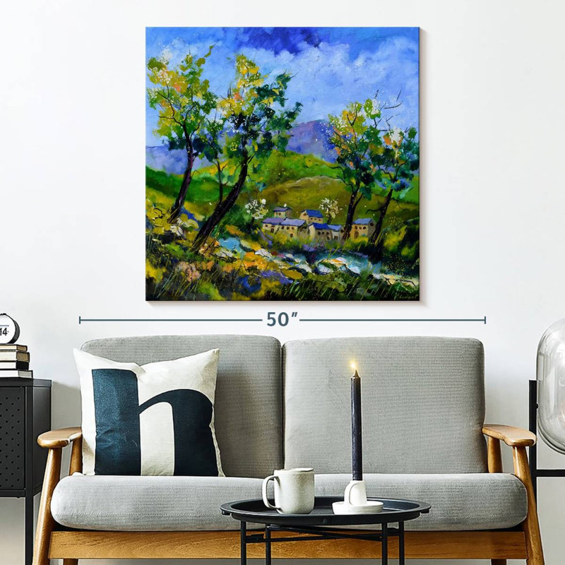 Alvord Spring In The Valley, 33" H x 33" W