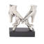 Sculpture en argent polystone