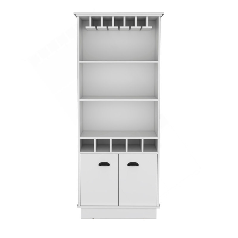 Armoire de bar Dundee, Blanc