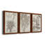 «Sepia Exotic Plants IV», ensemble de 3 peintures sur toile encadrées-595440741-595440745