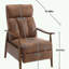 Fauteuil à cadre en bois, fauteuil d'appoint moderne pour le salon-1025517347-1025517344
