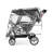 Foundations Quad Stroller Rain Cover