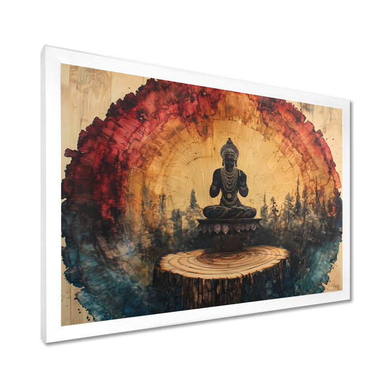 Haakenson - Spiritual Wall Art, H 12 po x l 20 po, Impression de cadre photo, Blanc