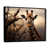 Black Floater Framed selected