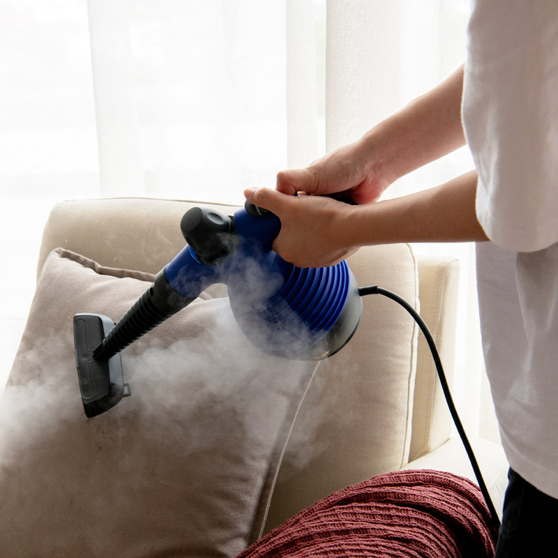 Rebrilliant Fludd Bagless Steam Cleaner & Steam Mop, Blue