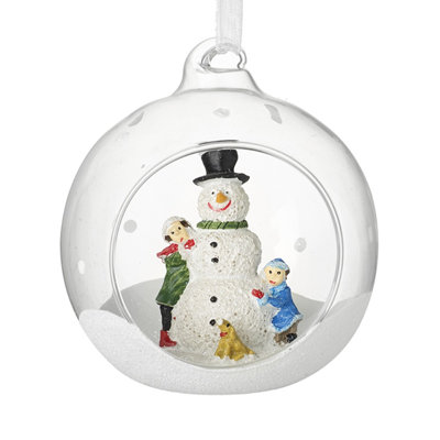9cm Glass Bauble