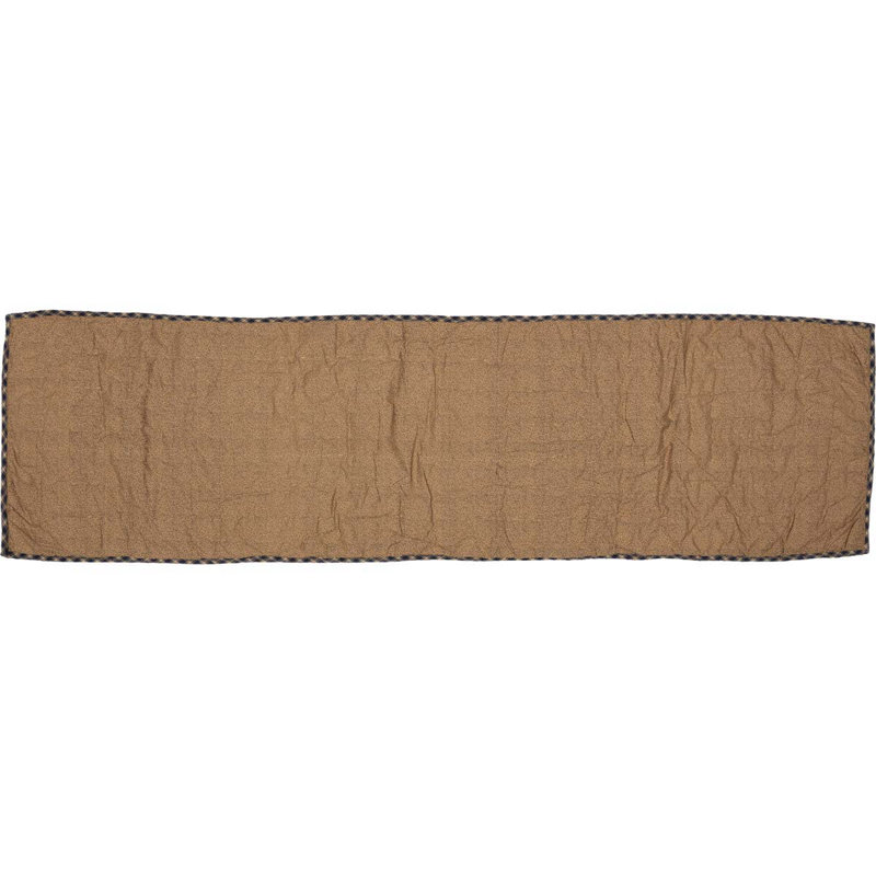 Lorena Patchwork 100% Cotton Table Runner, 48" L x 13" D