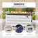Niven Rectangle Propane Smokeless Fire Pit Table with Hidden Fuel Tank