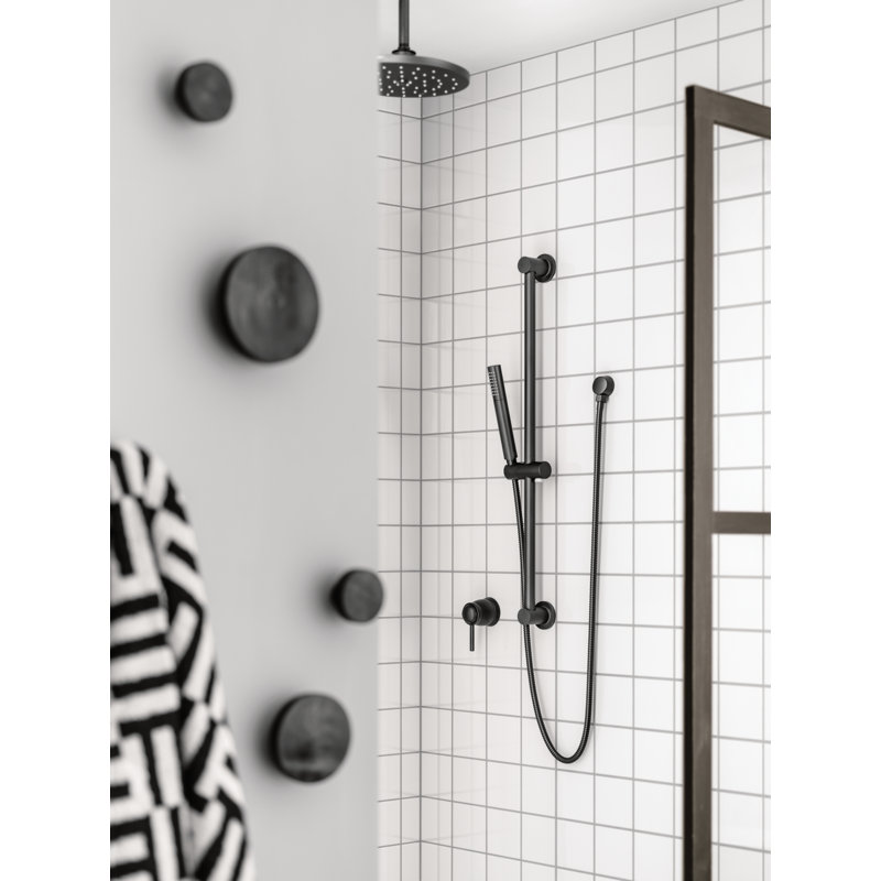 Align ExactTemp Tub/Shower Trim Kit without Valve, Matte Black