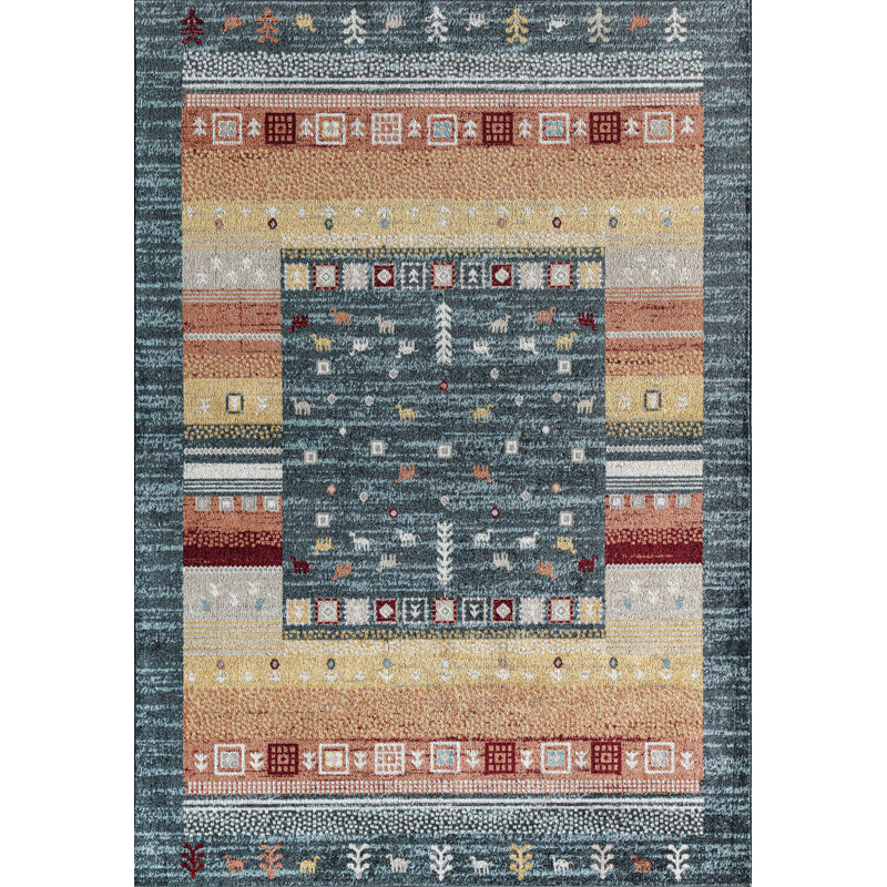 Inderpreet Oriental Indoor Rug, Rectangle 2'6" x 4'