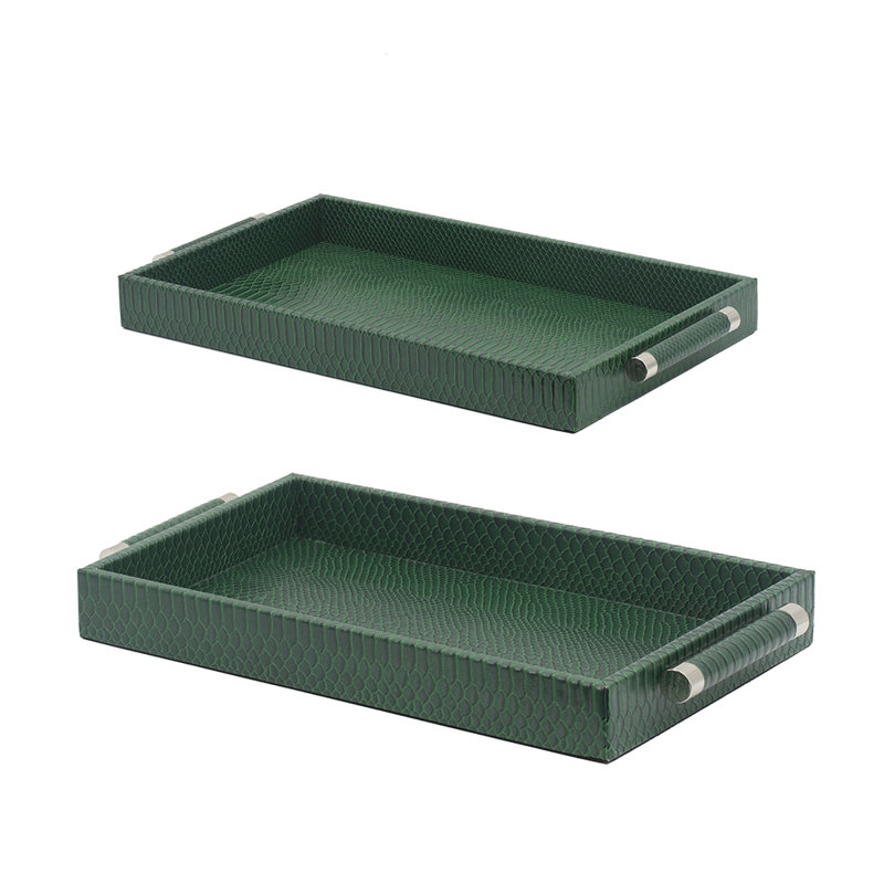 Plateau de table basse Croc, Vert