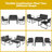 Hebe 4 - Person Patio Conversation Set-197549121