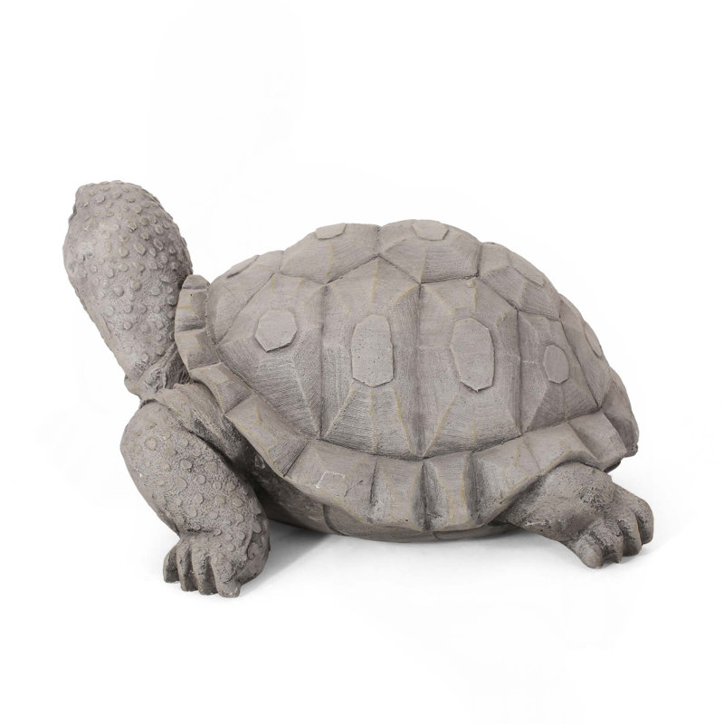 Durable Outdoor Turtle Statue Decor No Assembly Required