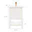 Meuble-lavabo en bois massif pré-assemblé avec rangement réglable-1687051641